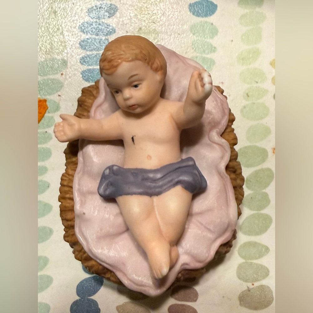 Adorable Baby Jesus Figurine